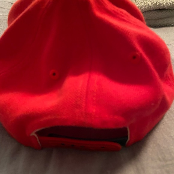 Red New Orleans adidas  Flatbill - Picture 5 of 6